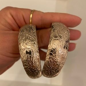 R O S E   G O L D   H O O P S